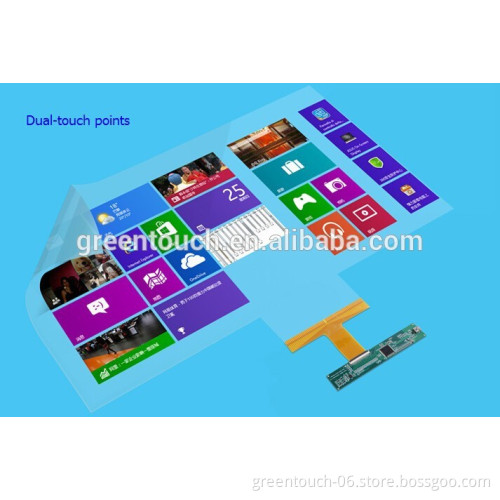 GreenTouch LCD display and projector 15" USB multi interactive sensor film touch foil